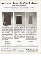 Cabasse BRIGANTIN-SAMPAN-DINGHY - Review 